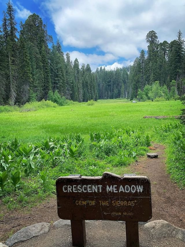 Crescent Meadow Loop, Crescent Meadow Trekking, Crescent Meadow trek